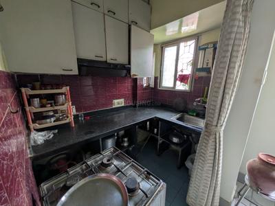 Kitchen Image of 750 Sq.ft 3 BHK Apartment / Flat for sale in Dhakuria Kolkata for Rs. 4500000