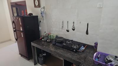 Kitchen Image of 1200 Sq.ft 2 BHK Apartment / Flat for rent in Azam Nagar Belagavi for Rs. 22000