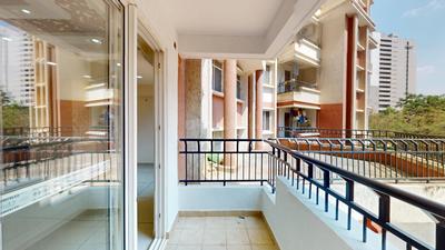 Balcony Image of 1216 Sq.ft 2 BHK Apartment / Flat for sale in Prestige Lakeside Habitat, Gunjur Village Bengaluru for Rs. 16300000