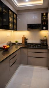 Kitchen Image of 2808 Sq.ft 4 BHK Penthouse for sale in The Shyam Haveli, Nirman Nagar Jaipur for Rs. 24000000