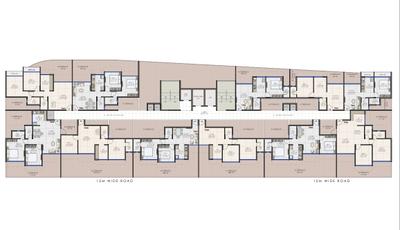 Image of 700 Sq.ft 1 BHK Apartment / Flat for sale in Nerul, Navi Mumbai for Rs. 13000000