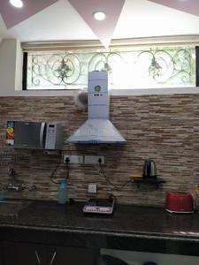 Kitchen Image of 250 Sq.ft 1 RK Studio for rent in M2K Suites , Kailash Colony New Delhi for Rs. 33000