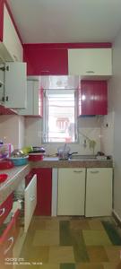 Kitchen Image of 1050 Sq.ft 2 BHK Apartment / Flat for rent in Sunderpur Varanasi for Rs. 22000