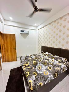 Bedroom Image of 600 Sq.ft 1 BHK Apartment / Flat for rent in Mahalakshmi Nagar Indore for Rs. 20000