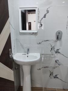 Bathroom Image of 1200 Sq.ft 3 BHK Apartment / Flat for rent in Hani residency, Kaval Bairasandra Bengaluru for Rs. 33000