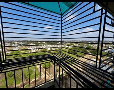 Balcony Image of 969 Sq.ft 3 BHK Apartment / Flat for rent in LDA Kabir Nagar, Rajajipuram Lucknow for Rs. 12000