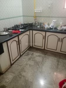 Kitchen Image of 1100 Sq.ft 2 BHK Builder Floor for rent in Sanjaynagar Bengaluru for Rs. 27000