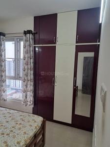 Bedroom Image of 1500 Sq.ft 3 BHK Apartment / Flat for rent in Navins Starwood Towers 3, Medavakkam Chennai for Rs. 48000