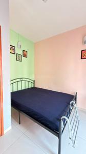 Bedroom Image of 600 Sq.ft 1 RK Apartment / Flat for rent in Chorao Goa for Rs. 32000