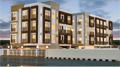 Image of 1010 Sq.ft 2 BHK Apartment / Flat for sale in T Nagar, Chennai for Rs. 18685000