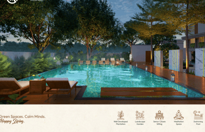 Image of 1327 Sq.ft 2 BHK Apartment / Flat for sale in Jharapada, Bhubaneswar for Rs. 8400000
