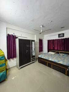 Bedroom Image of 1150 Sq.ft 3 BHK Apartment / Flat for rent in Sunpharma Road Vadodara for Rs. 27000