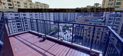 Balcony Image of 1500 Sq.ft 3 BHK Apartment / Flat for sale in Anukampa Sky Lounges, Kankha Ki Dhani Jaipur for Rs. 9000000