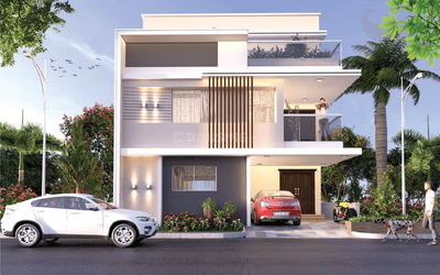Image of 3130 Sq.ft 4 BHK Villa for sale in APR Praveens Golden Leaf, Hayathnagar, Hyderabad for Rs. 25500000