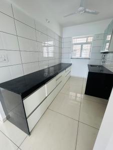 Kitchen Image of 1350 Sq.ft 3 BHK Apartment / Flat for rent in Truspace Prima Angulus, Balewadi Pune for Rs. 42000
