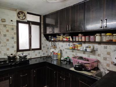 Kitchen Image of 2100 Sq.ft 4 BHK Apartment / Flat for rent in CGHS Ratnakar Apartments, Sector 4 Dwarka New Delhi for Rs. 50000