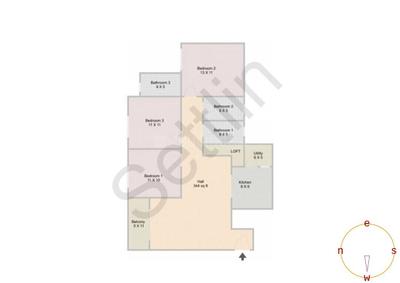 Image of 1499 Sq.ft 3 BHK Apartment / Flat for sale in Sobha Manhattan Towers Town Park Phase 1 W 4 And 5 by Sobha Limited, Yadavanahalli, Bengaluru for Rs. 23700000