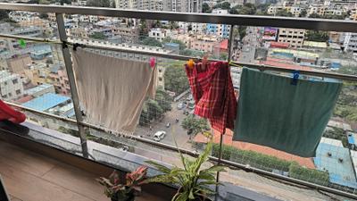 Image of 1450 Sq.ft 3 BHK Apartment / Flat for rent in Vision Greenville, Hadapsar, Pune for Rs. 44000