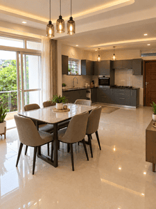Hall Image of 1895 Sq.ft 3 BHK Apartment / Flat for sale in Vanasthalipuram Hyderabad for Rs. 11500000