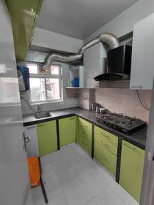 Kitchen Image of 1200 Sq.ft 3 BHK Apartment / Flat for rent in Siddha Pines Apartments, Rajarhat Kolkata for Rs. 35000