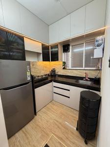 Kitchen Image of 600 Sq.ft 1 BHK Apartment / Flat for sale in KUL Vtp Cygnus Nation R1 Tower 8, Manjari Khurd Pune for Rs. 6100000