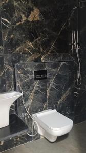 Bathroom Image of 930 Sq.ft 2 BHK Apartment / Flat for rent in Larkins Pride Palms, Thane West Thane for Rs. 40000