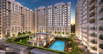 Image of 1580 Sq.ft 3 BHK Apartment / Flat for sale in Nyati Era I, Dhanori, Pune for Rs. 13500000