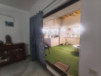 Hall Image of 2000 Sq.ft 4 BHK Apartment / Flat for rent in Airoli Navi Mumbai for Rs. 75000