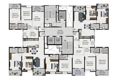 Image of 1132 Sq.ft 2 BHK Apartment / Flat for sale in Nyati Emerald, Baner, Pune for Rs. 11200000