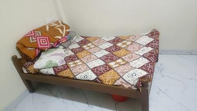 Bedroom Image of 600 Sq.ft 1 BHK Independent House for rent in Sangam Nagar Indore for Rs. 8000