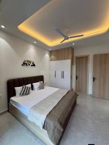 Bedroom Image of 750 Sq.ft 1 BHK Apartment / Flat for rent in Adani Aster Neo, Shantigram Ahmedabad for Rs. 15000