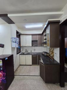 Kitchen Image of 1000 Sq.ft 2 BHK Builder Floor for rent in Ramesh Nagar New Delhi for Rs. 26000