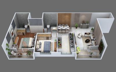 Image of 1070 Sq.ft 2 BHK Apartment / Flat for sale in Keshav Nagar, Pune for Rs. 7500000