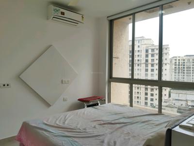 Bedroom Image of 550 Sq.ft 1 BHK Apartment / Flat for rent in Kasarvadavali Thane for Rs. 22000
