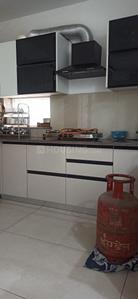Kitchen Image of 1738 Sq.ft 3 BHK Apartment / Flat for rent in Green Valley Residencia, Gazipur Zirakpur for Rs. 42000