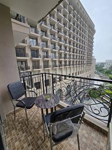 Balcony Image of 540 Sq.ft 1 BHK Studio for sale in Omaxe Hazratganj Residency, Arjunganj Lucknow for Rs. 5200000