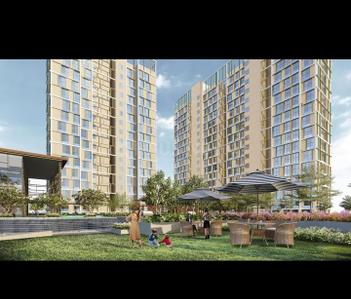 Image of 570 Sq.ft 2 BHK Apartment / Flat for sale in Aubburn At Sarova, Kandivali East, Mumbai for Rs. 15500000