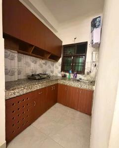 Kitchen Image of 630 Sq.ft 1 BHK Apartment / Flat for rent in Goyal Vishal Residency, Prahlad Nagar Ahmedabad for Rs. 15000