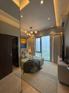 Bedroom Image of 1650 Sq.ft 3 BHK Apartment / Flat for rent in Piramal Aranya, Byculla Mumbai for Rs. 225000