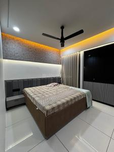 Bedroom Image of 1800 Sq.ft 3 BHK Apartment / Flat for rent in Sopan Elegance, Yogi Nagar Rajkot for Rs. 40000