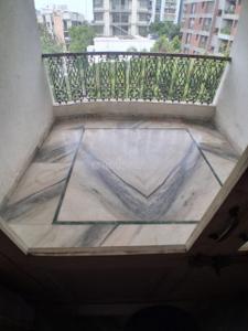Balcony Image of 1800 Sq.ft 3 BHK Apartment / Flat for rent in Paldi Ahmedabad for Rs. 40000