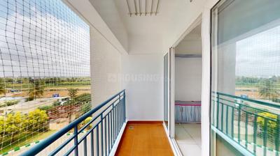 Balcony Image of 1350 Sq.ft 3 BHK Apartment / Flat for sale in Shriram Green Field Phase 1, Budigere Cross Bengaluru for Rs. 12500000