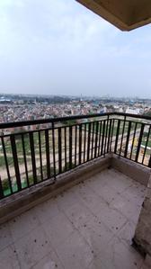 Balcony Image of 1550 Sq.ft 3 BHK Apartment / Flat for rent in Saviour Greenisle, Crossings Republik Ghaziabad for Rs. 18000