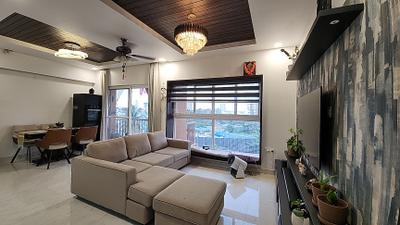Living Room Image of 1416 Sq.ft 2 BHK Apartment / Flat for sale in Windsor Troika, Akshayanagar Bengaluru for Rs. 15000000