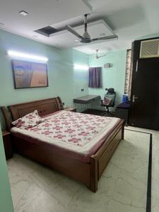 Bedroom Image of 416 Sq.ft 1 RK Builder Floor for rent in  Dayanand Colony RWA, Lajpat Nagar New Delhi for Rs. 24000