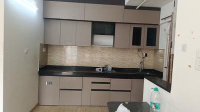 Kitchen Image of 650 Sq.ft 1 BHK Apartment / Flat for rent in VTP Leonara Building C And F, Mahalunge Pune for Rs. 25000