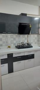 Kitchen Image of 450 Sq.ft 1 BHK Apartment / Flat for rent in Romell Shraddha, Borivali West Mumbai for Rs. 42000