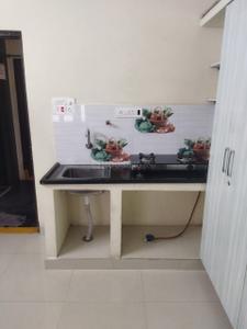 Kitchen Image of 250 Sq.ft 1 RK Builder Floor for rent in Hitech City Hyderabad for Rs. 16000