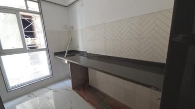 Kitchen Image of 640 Sq.ft 1 BHK Apartment / Flat for rent in The Meridian Towers, Ghatkopar West Mumbai for Rs. 46000