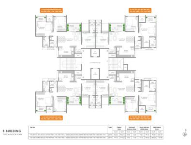 Image of 1686 Sq.ft 3 BHK Apartment / Flat for sale in AR Mirador, Wakad, Pune for Rs. 14400000